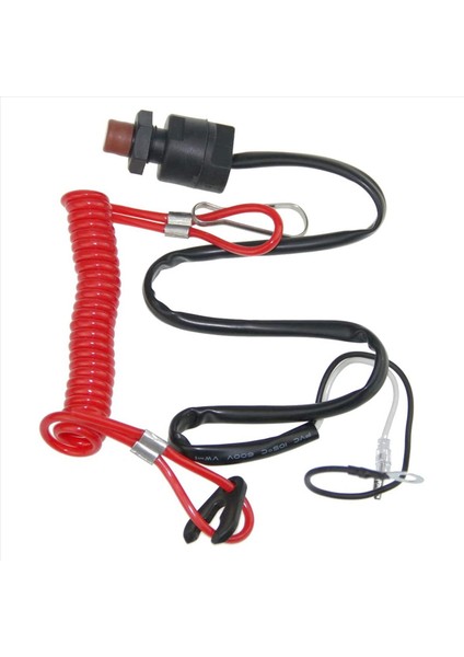 2x Dıştan Takma Anahtar Yamaha Tohatsu Tether Acil Durum Kill Stop Switch Güvenlik Tether Koruma (Yurt Dışından) fiyatları