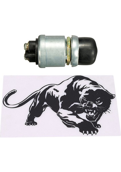 1 Adet Araba Tekne Boynuz Motoru Başlangıç Anlık Anahtar Büzme Düğmesi ve 1 Pcs Tiger Araba Sticker (Yurt Dışından) fırsatları