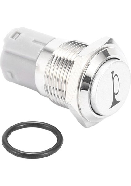 6x 12V 16MM Araba LED Işık Anlık Korna Düğmesi Metal Anahtar Boş Düğmesi Mavi (Yurt Dışından) modelleri