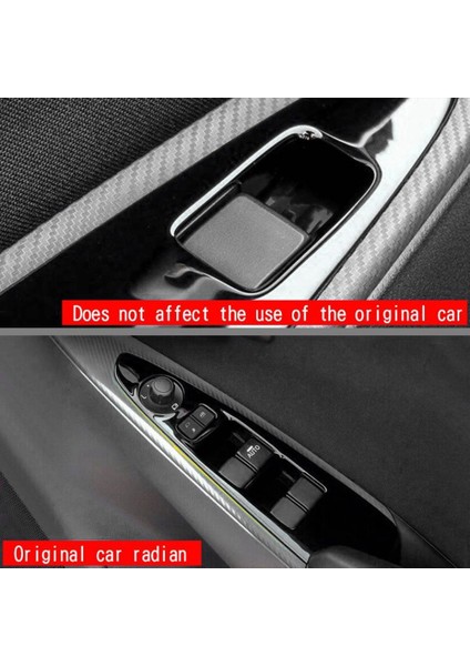 Araba Cam Kaldırıcı Anahtarı Panel Pencere Kaldırıcı Anahtarı Dekoratif Kapak Mazda 2 2019-2021 Rhd B (Yurt Dışından) fırsatları