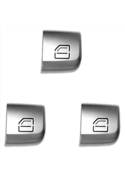 3x Araç Iç Pencere Cam Kaldırıcı Düğmesi Mercedes Benz C Sınıfı W205 C180 C200 C260 C300 C63 W204 2 (Yurt Dışından)