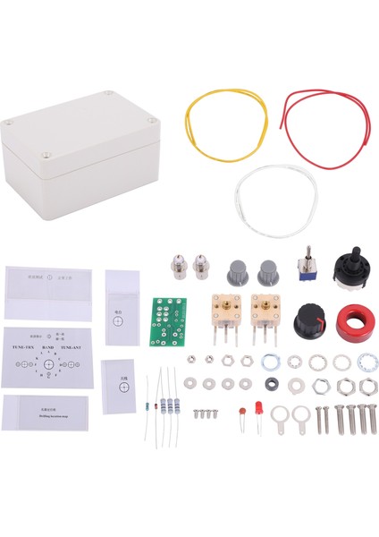 1-30MHZ LED Vswr Dıy Manuel Anten Tuner Kiti Modülü Cw Qrp Q9 Bnc Arayüzü Için Jambon Radyosu Için (Yurt Dışından)