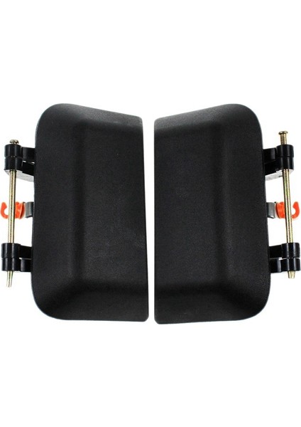 1 Çift Arka Sağ Kapı Dış Kolu Jeep Compass Için Siyah 2007-2016 5115826AF 5115826AE 5115826AD (Yurt Dışından)