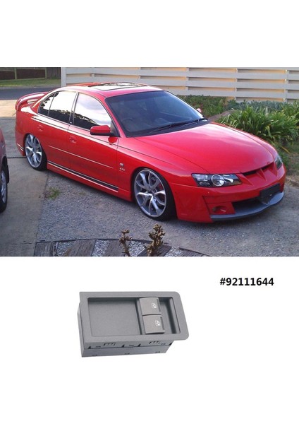 Elektrikli Pencere Anahtarı 2 Düğmesi Holden Commodore Vy Vz Vz 2002 2003 2004 2005 2006 92111644 (Yurt Dışından) fırsatları