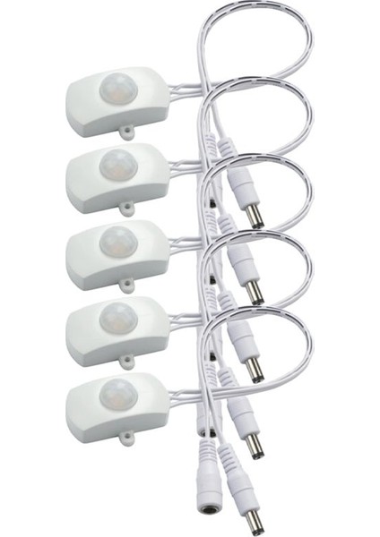 Dc 6V 12V 24V 5A Pır Hareket Sensörü Anahtarı Mini Pır Kızılötesi Ir Sensör Dedektör Anahtarı Modülü LED Şerit Işığı (Beyaz) (Yurt Dışından)