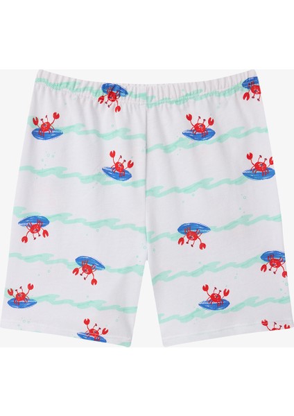 Erkek Çocuk Surf Buddies Pamuklu 2li Pijama Takımı