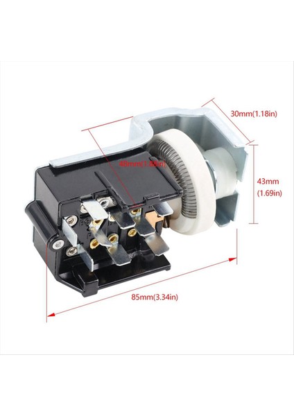 Chrysler Plymouth Dodge Jeep Pikap Için Analog Dash Monte Far Anahtarı (Yurt Dışından) modelleri