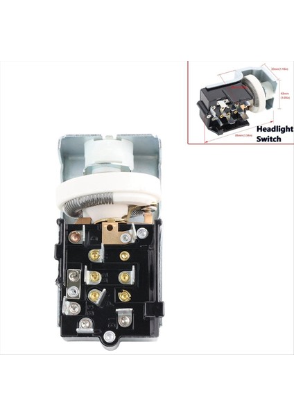 Chrysler Plymouth Dodge Jeep Pikap Için Analog Dash Monte Far Anahtarı (Yurt Dışından) indirimleri