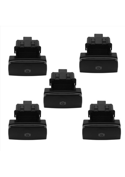 Peugeot Için 5x Citroen C4 Picasso Ds4 C4 Park Freni El Freni El Fren Anahtarı 470702 Mat Siyah (Yurt Dışından)