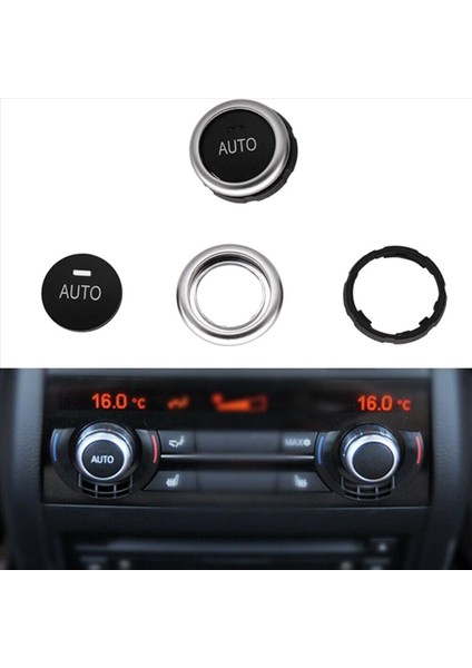 2x Iklim Ac Kontrol Döndürme Düğmesi Düğmesi Anahtarı Onarım Kiti 61319393931 -Bmw X5 X6 F10 F07 F02 F15 F16 (Yurt Dışından) indirimleri
