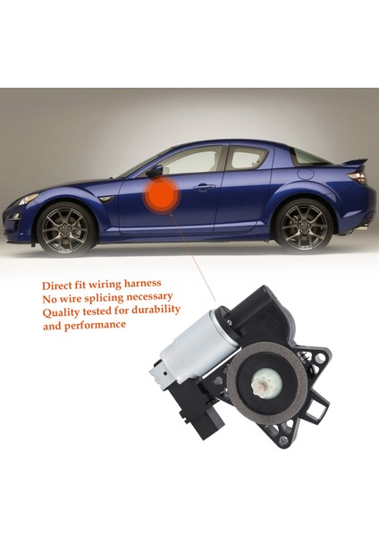 Sağ Pencere Regülatörü 2004-2017 Mazda 3 5 6 Cx7 Cx9 Rx8 742-802 GJ6A5858XF Için (Yurt Dışından) indirimleri