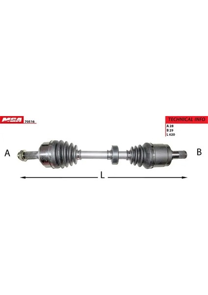 70516 On Aks Sol 44305SEFE00