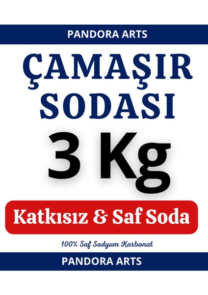 Çamaşır Sodası Sodyum Karbonat Eco 3 kg