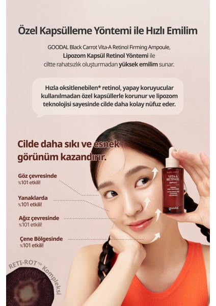 Black Carrot Vita - A Retinol Ampoule - Siyah Havuç Özlü Retinol Ampul