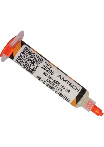 Amtech NC-559-ASM Şırınga Tip 10 Ml. Krem Lehim Havya Flux
