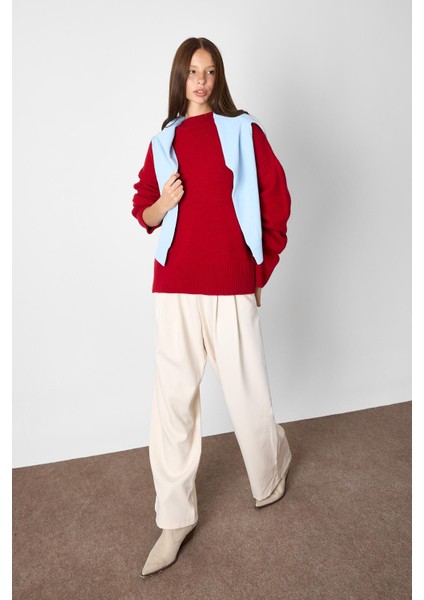 Kırmızı Kazak modelleri