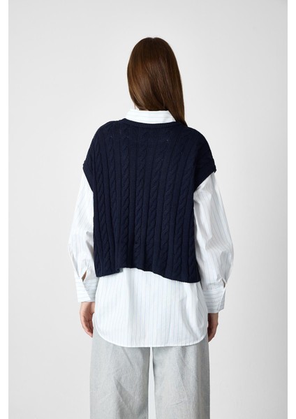 Lacivert Kazak fırsatları