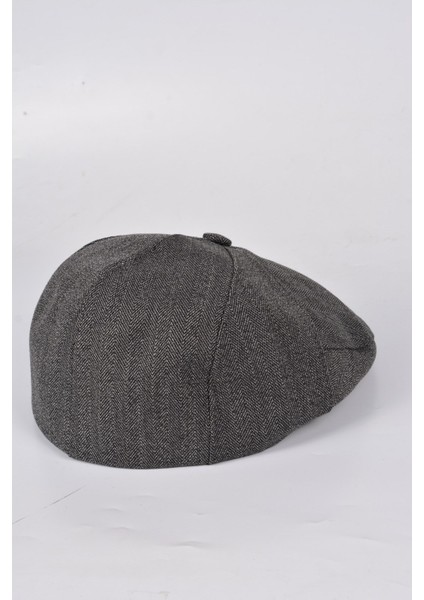 Düğmeli Klasik Kasket Kışlık Bosa Kumaş Şapka fırsatları
