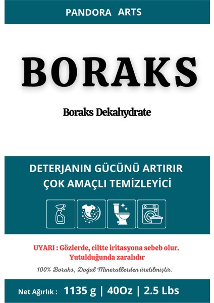 Borax Powder 1135G x 2 Adet Set 2270G Renkliler ve Beyazlar Için Ağartıcı Deterjan fiyatları