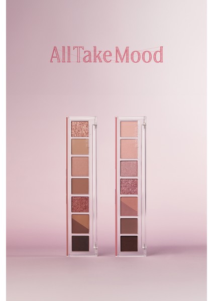 5 Farklı Dokulu Far Paleti PERIPERA All Take Mood Palette 006 I'm The Mauve Queen Around Here
