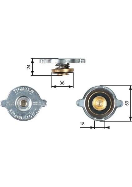 RC113 Radyator Kapagi 1326005 1326026 1326031