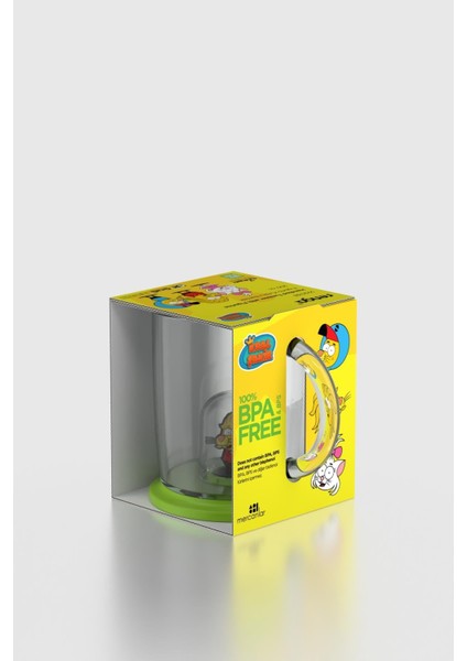 Joy Kral Şakir Remzi Figürlü 250 ml Kulplu Tritan Bardak 222038 Yeşil fırsatları