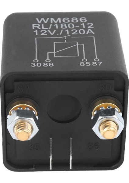 8x Dc 12V Röle Pil Izole Röle Relay 12V / 120A Araç Kamyonları Için Pik Yük (12V / 120A) (Yurt Dışından) modelleri