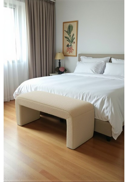 Haven Dikdörtgen Puf Bench – Yatak Ucu, Salon ve Giriş Için Modern Çözüm