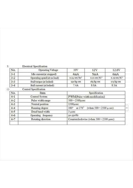 150KG 12V RDS51150 Çift Şaftlı Dijital Metal Robotik Servo Montaj Braketi Su Geçirmez 270 Derece (Yurt Dışından) indirimleri