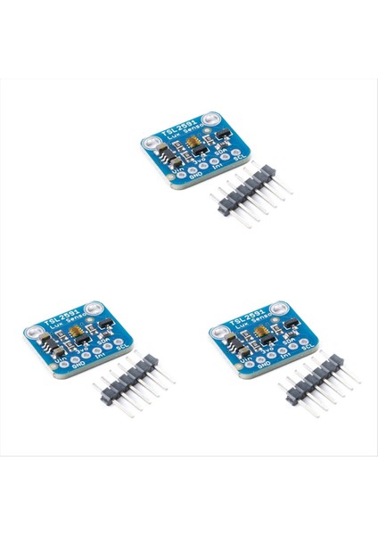 3x TSL2591 Dijital Işık Sensörü Kırılma Modülü Yüksek Dinamik Aralık Ir Kızılötesi Tam Spektrum Diyotları Algılayan 3 3V-5V (Yurt Dışından)
