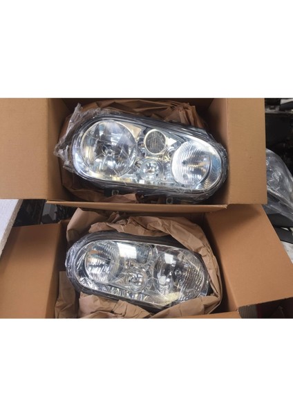 Golf 4 Uyumlu Sissiz Tip Sağ-Sol Far Takımı fiyatları