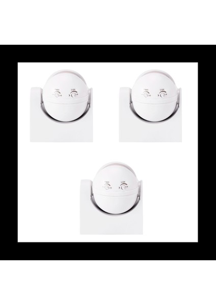 3x 110V-240V Dış Mekan IP44 180 Derece 50/60Hz Güvenlik Hareket Hareketi Dedektörü Switch Kızılötesi Hareket Sensörü Anahtarı (Yurt Dışından)