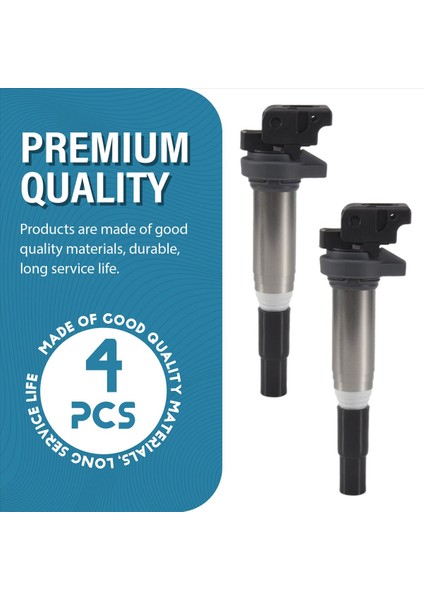 4pcs Ateşleme Bobini 12137575010 Peugeot 207 208 308 508 5008 Rcz 1 6 16V 2007 - 2018 5970 91 (Yurt Dışından) fırsatları