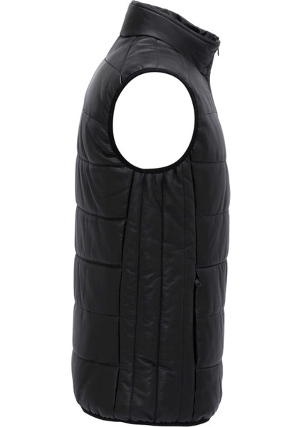 Siyah Hakiki Deri Erkek Hakiki Deri Yelek - E25GRJ310619-Q3H modelleri