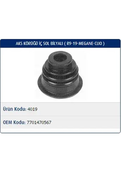 M4019 Ic Aks Korugu Sol 7701470567