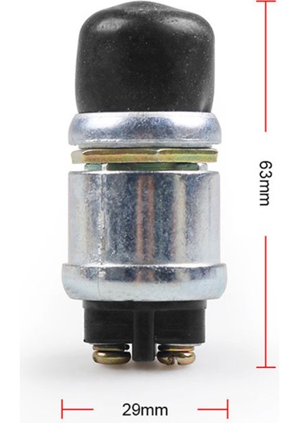 2x 12V 50A Su Geçirmez Anahtar Itme Düğmesi Arabalar Tekne Pist Boynuz Motor Başlangıç Marş (Yurt Dışından) modelleri