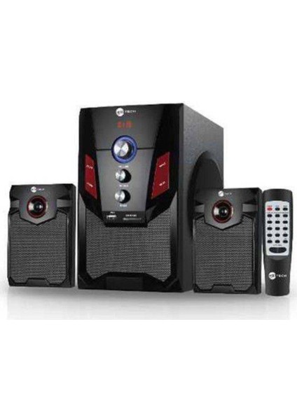 Emr-Tech 2+1 Bluetoothlu Kumandalı Ses Sistemi Hoparlör