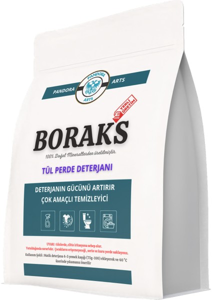 Boraks Tül Perde Temizleyici Deterjan 1 kg