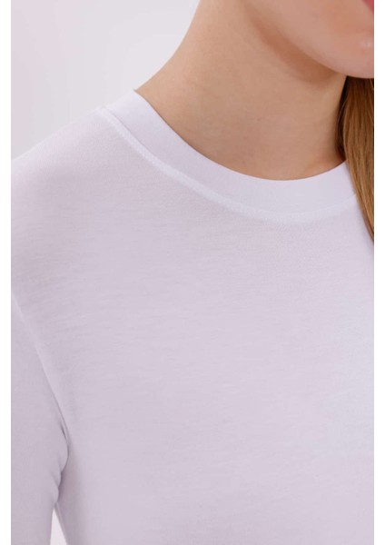 Kadın Ispanyol Kol Body - Beyaz fırsatları