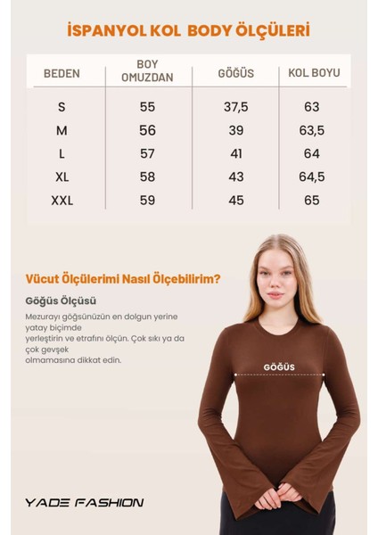 Kadın Ispanyol Kol Body - Beyaz indirimleri