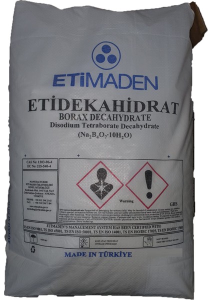 100% Eti Maden Saf Boraks 2 kg