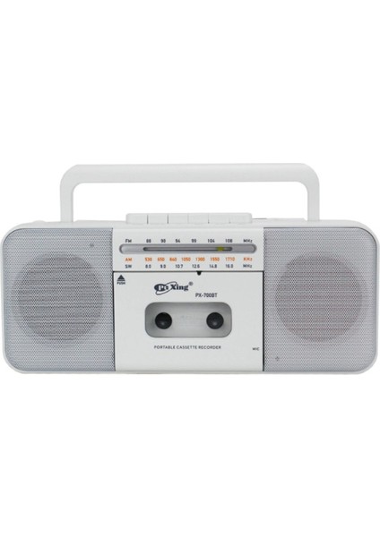 Müzik Seti Fm Radyo USB Mp3 Player Kablosuz Hoparlör Bluetooth Retro Teyp Kaset Çalar