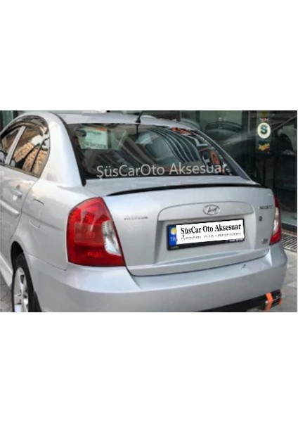 Hyundai Accent Era Bagaj Üstü Spoiler Bagaj Çıtası Piano Black