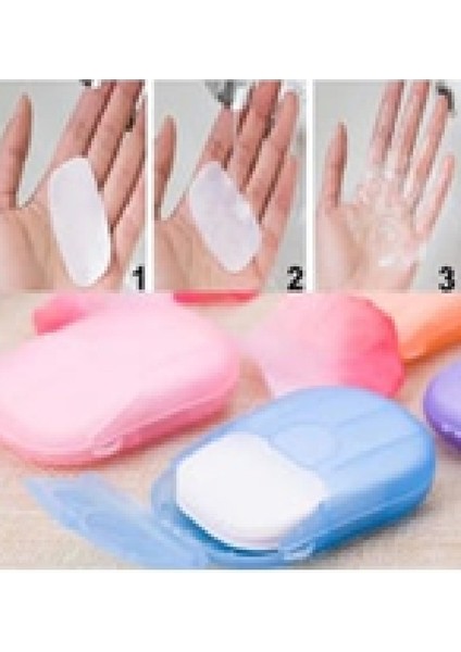 Kağıt Seyahat Sabunu 20 Adet