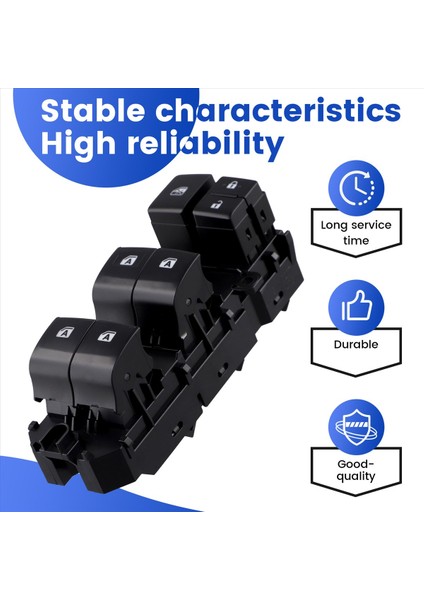 84040-08010 1pc Toyota Sienna 2015-2020 8404008010 Için Otomatik Pencere Anahtarı Cam Kaldırma Anahtarı (Yurt Dışından) fırsatları