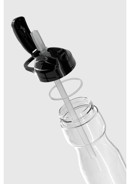 Falcon 730 ml Tritan Pipetli Matara 911016 Siyah modelleri