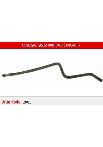 M2803 Yedek Su Deposu Hortumu 1307Z5 1314340080
