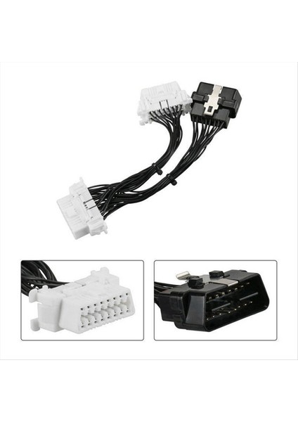 16 Pin Obd2 Obdıı Obd2 Ayrıştırıcı Uzatma Kablosu Bir Erkek Iki Kadın Kablosu Obd2 Ayrıştırıcı Uzatma Kablosu (Yurt Dışından) indirimleri