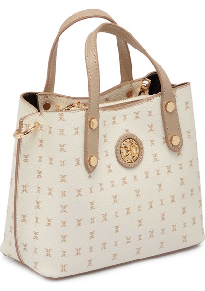 Bej Print Kadın Omuz Çantası - S1WPR0000806-U4A fiyatları