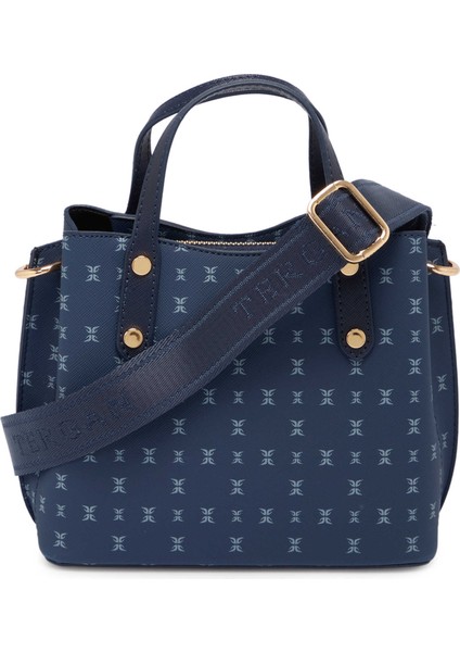 Lacivert Print Kadın Omuz Çantası - S1WPR0000806-T1F modelleri